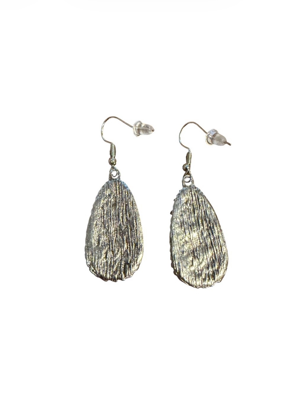 Vintage-Style  Western Pink Teardrop Dangle Earrings - Picture 3 of 4